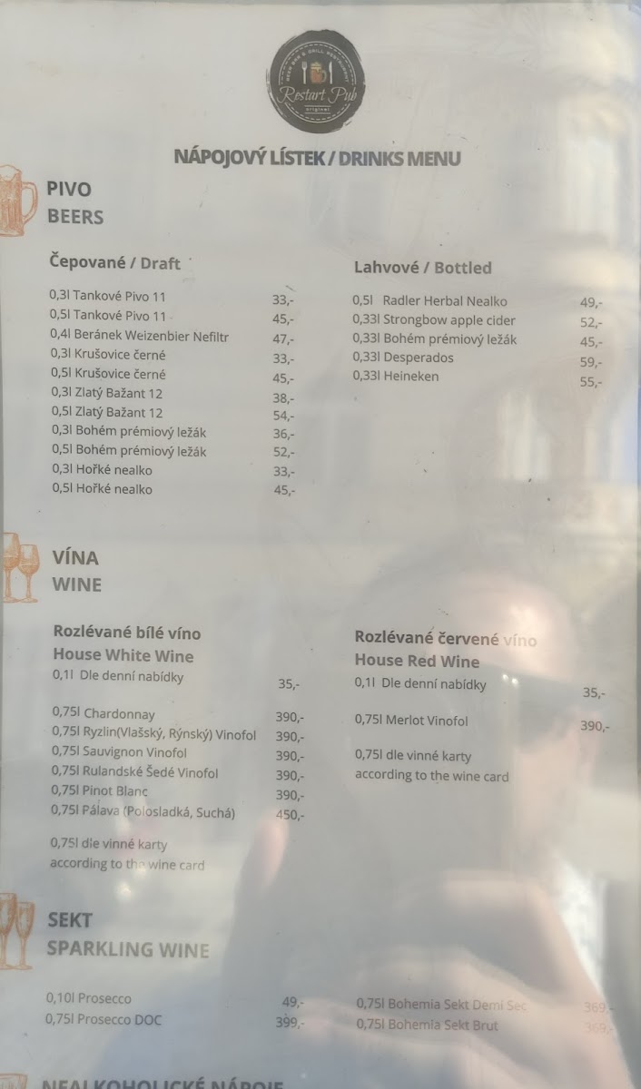Menu - Restart Pub photo 8